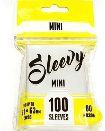 Sleevy Mini Sleeves 41x63mm: Clear  Transparent   100 Kortlommer