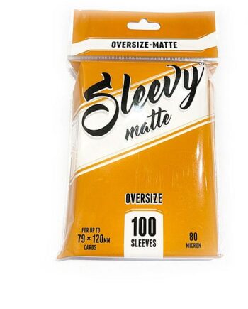 Sleevy Oversize Sleeves 79x120 Mm: Matte  100 Kortlommer