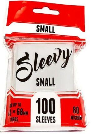 Sleevy Small Sleeves 44x68mm: Clear  Transparent   100 Kortlommer