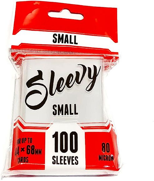 Sleevy Small Sleeves 44x68mm: Clear  Transparent   100 Kortlommer