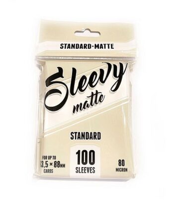 Sleevy Standard Sleeves 70x70mm: Matte  100 Kortlommer