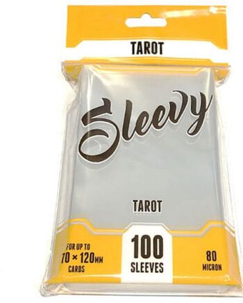 Sleevy Tarot Sleeves 70x120mm: Clear  Transparent   100 Kortlommer