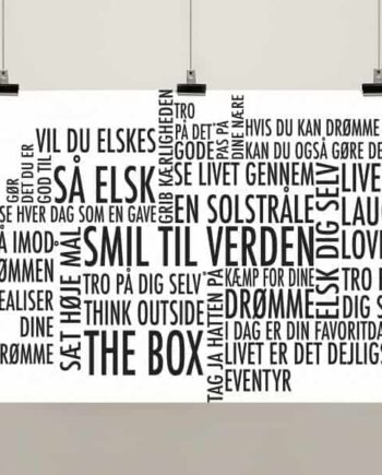 Smil Til Verden Plakat