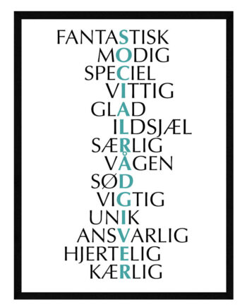 Socialradgiver Citat Plakat