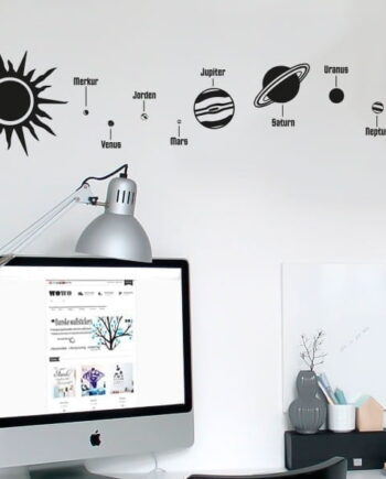 Solsystemet Wallsticker