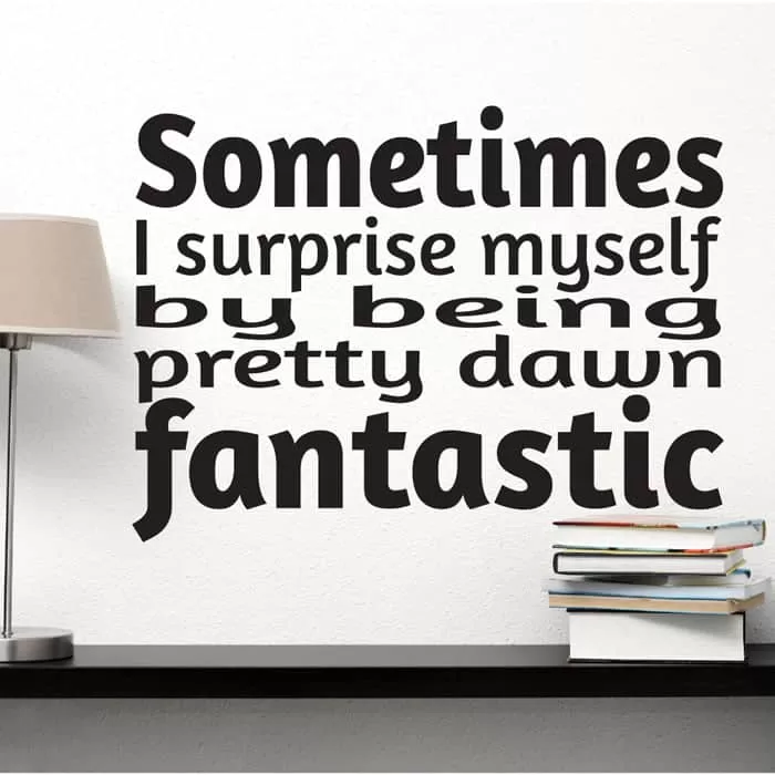 Sometimes Surprise Wallsticker