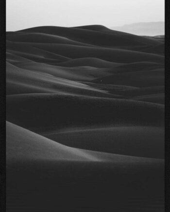Sort Sand Plakat