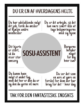 Sosu-assistent Plakat