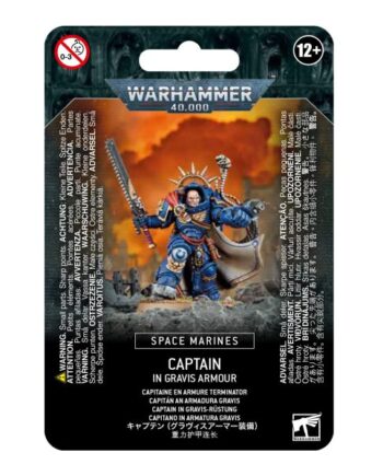 Space Marines Captain In Gravis Armour 99070101077