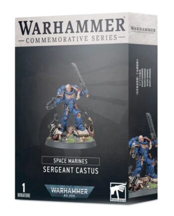Space Marines Sergeant Castus  Warhammer Commemorative Series  99120199074 Do