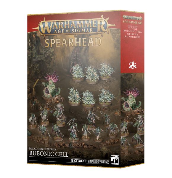Spearhead: Maggotkin Of Nurgle: Bubonic Cell Begynderbox 99120201203