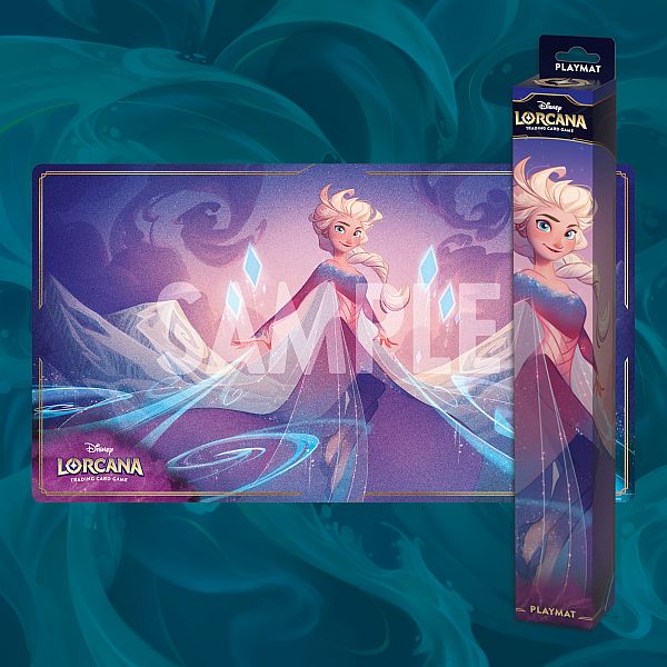Spillem 195 165 Tte  Playmat  Disney Lorcana Tcg: Set 06 Azurite Sea: Elsa The Fifth Spirit