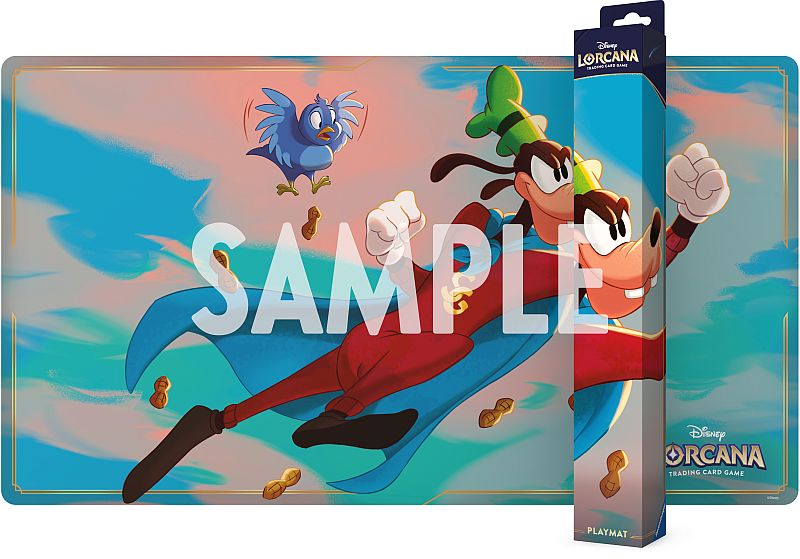 Spillem 195 165 Tte  Playmat  Disney Lorcana Tcg: Set 12 Wilds Unknown: Goofy Super Goof