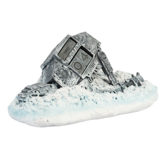Star Wars Atat Shot Down 3d Perpetual Calendar