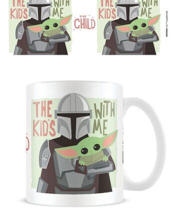 Star Wars Mug Krus The Mandalorian Mug The Kids With Me 315ml