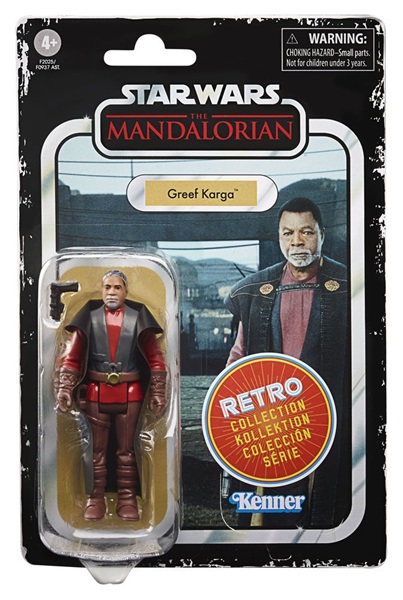 Star Wars: The Mandalorian Wave  : Greef Karga  Retro Collection  Figure 10cm