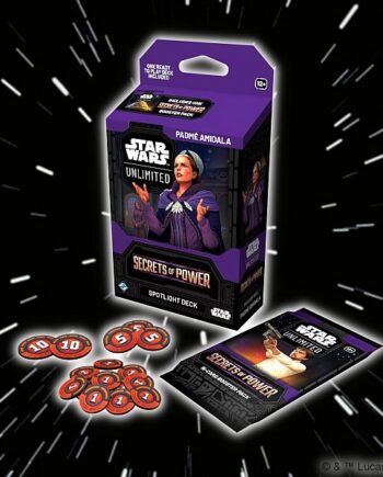 Star Wars Unlimited Secrets Of Power: Padm 195 169  Amidala Deck