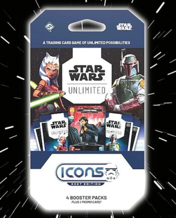 Star Wars: Unlimited Tcg Icons 2027 Edition Booster   Card  -pack  Sleeved Blister