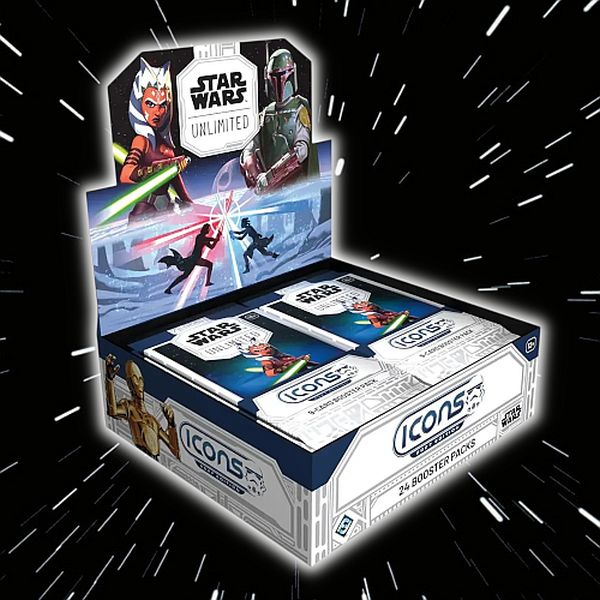 Star Wars: Unlimited Tcg Icons 2027 Edition Booster Display  Box Med 24 Packs