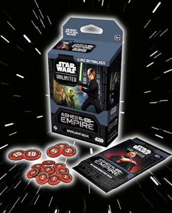 Star Wars: Unlimited Tcg Set  : Ashes Of The Empire Spotlight Deck: Luke Skywalker