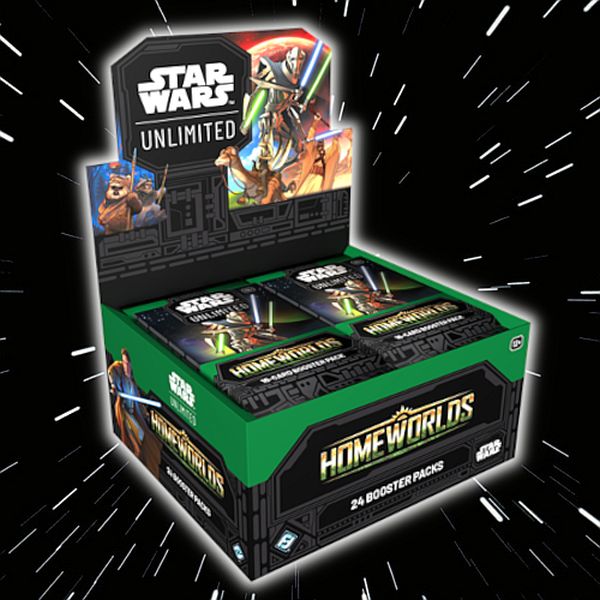 Star Wars: Unlimited Tcg Set  : Homeworlds Booster Display  Box Med 24 Packs