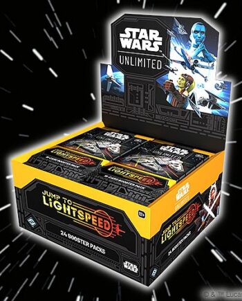 Star Wars: Unlimited Tcg Set  : Jump To Lightspeed Booster Display  Box Med 24 Packs