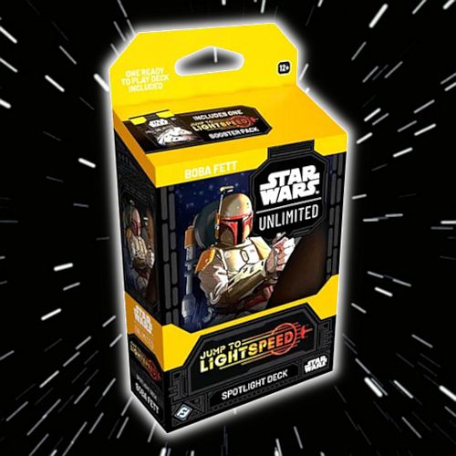 Star Wars: Unlimited Tcg Set  : Jump To Lightspeed Spotlight Deck: Boba Fett