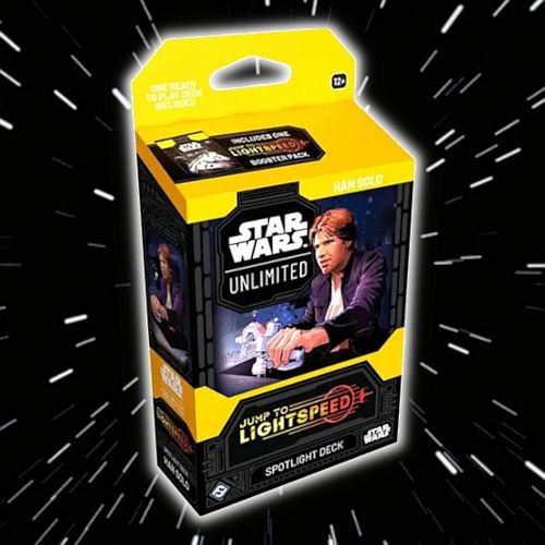 Star Wars: Unlimited Tcg Set  : Jump To Lightspeed Spotlight Deck: Han Solo