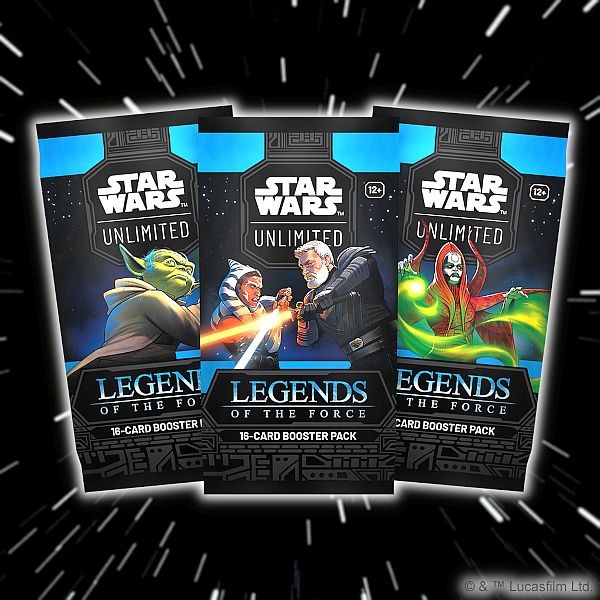 Star Wars: Unlimited Tcg Set  : Legends Of The Force Booster Pack
