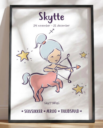Stjernetegn Plakat Skytte