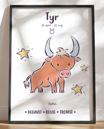 Stjernetegn Plakat Tyr