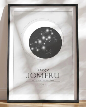 Stjernetegnplakat Jomfru