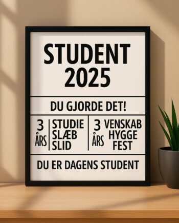Student Plakat