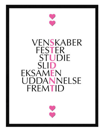 Studenter Citat Plakat