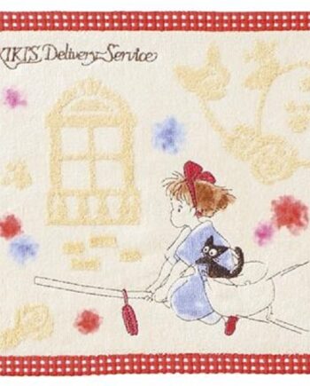 Studio Ghibli Kiki   Delivery Service Mini-towel: Kiki On Her Broom