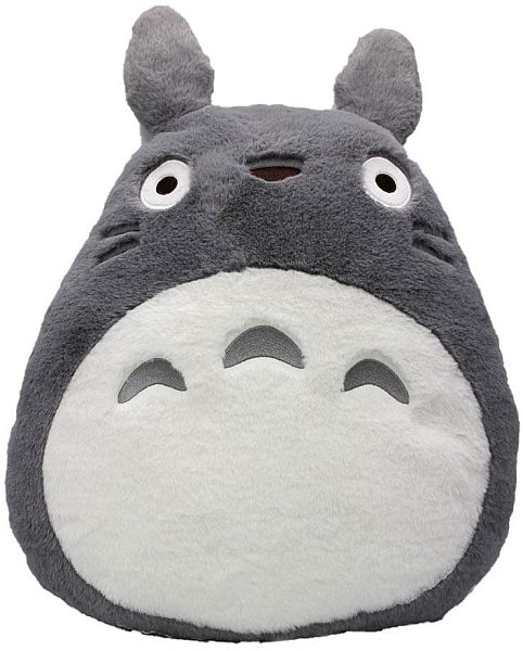 Studio Ghibli My Neighbour Totoro Totoro  Grey  Pude Pillow 45cm