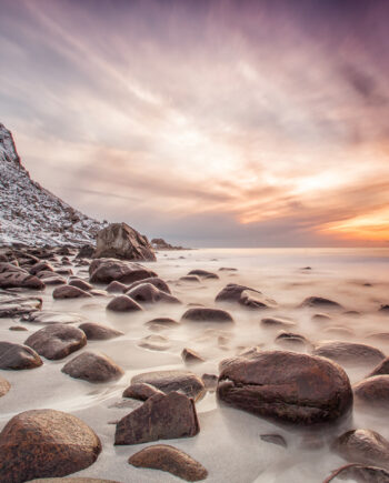 Sunset Rocks Af Mikkel Beiter