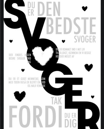Svoger Plakat Personlig Plakat
