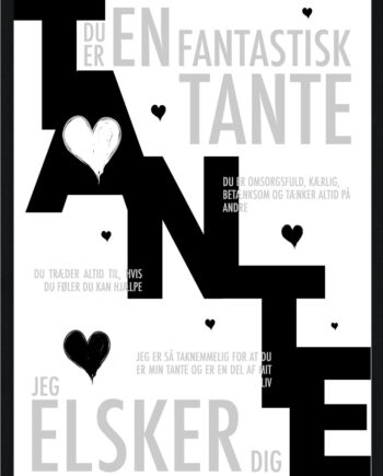 Tante Plakat Personlig Plakat