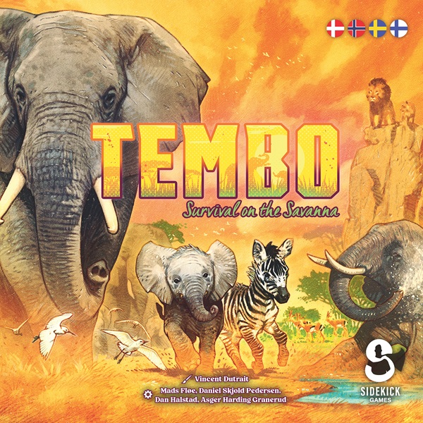 Tembo  Dansk : Survival On The Savanna Board Game