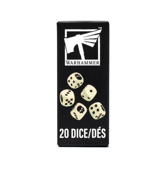 Terninger Warhammer Dice  20d6  9922999919406