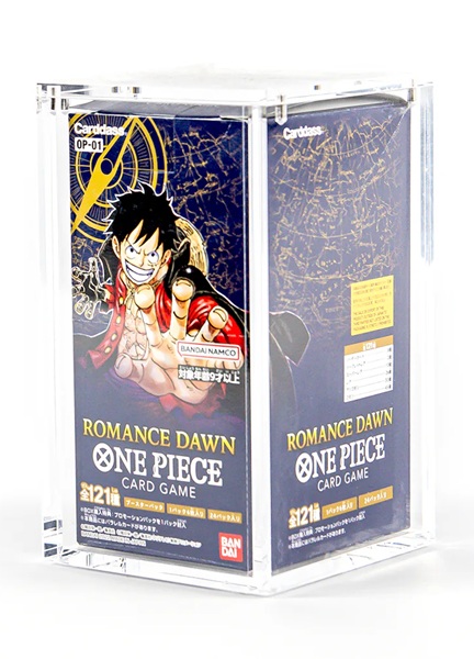 The Acrylic Box Acrylic Display Case  Akrylkasse  One Piece  Op01 Op03  Japanese Booster Display