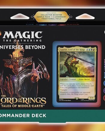 The Lord Of The Rings: Tales Of Middle-earth Commander Deck: The Hosts Of Mordor