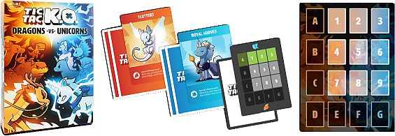 Tic Tac    : Dragons Vs Unicorns Card Game