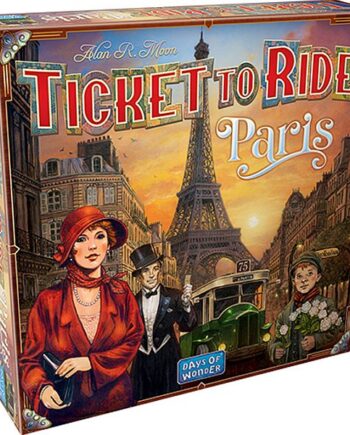 Ticket To Ride  Engelsk  Paris Board Game
