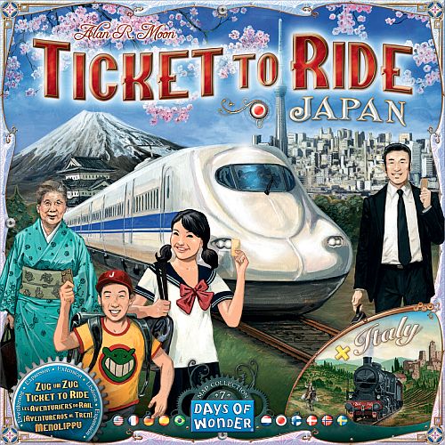 Ticket To Ride Engelsk Udvidelse Map Collection: Volume   Japan   Italy  English Edition