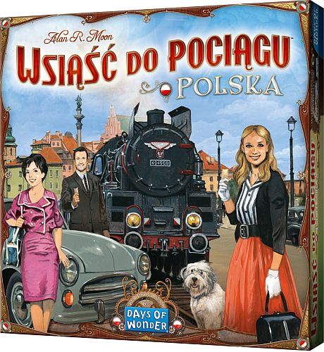 Ticket To Ride Engelsk Udvidelse Map Collection: Volume     Poland  English   Polish Edition