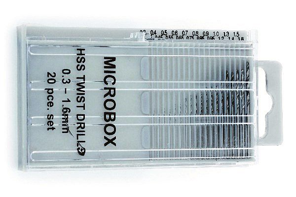 Tools Vallejo Microbox Drill Set  20 Drills     -  6mm