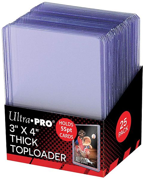 Toploader 55pt Action Packed Thick Ultra Pro Deck Protector
