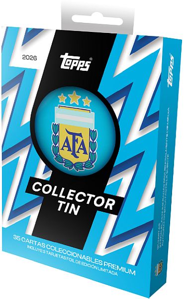 Topps 2026 2027: Collector Tin Argentina  35 Kort     Limited Edition